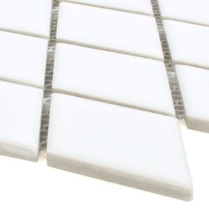 Mattonella in Ceramica bianca a forma di Rombo per la sublimazione