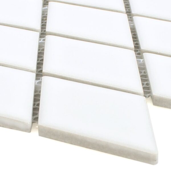Mattonella in Ceramica bianca a forma di Rombo per la sublimazione