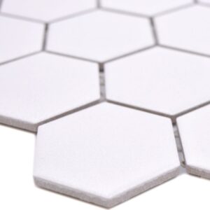 Mattonella in Ceramica bianca a forma di Esagono per la sublimazione