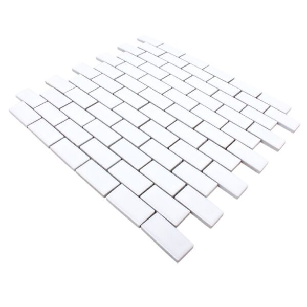 Mattonella in Ceramica bianca di cm 2,5x5 per la sublimazione - immagine 2