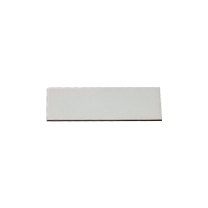 Mattonella cm. 5x15 ceramica bianca per la sublimazione