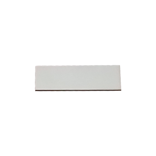 Mattonella cm. 5x15 ceramica bianca per la sublimazione