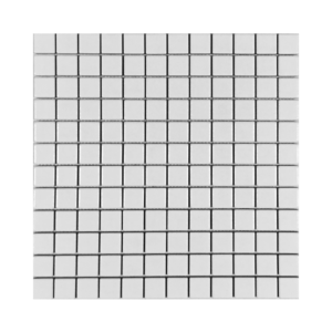 Rete Mattonella bianca cm. 2,5x2,5 ceramica per la stampa sublimatica.