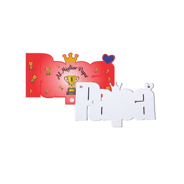 MDF Sagomato Personalizzato cm. 10x20 - immagine 4