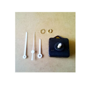 Movimento Orologio Passo Corto completo di lancette in plastica