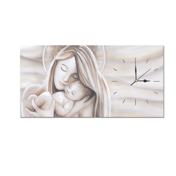 Orologio MDF cm. 15x20 con meccanismo e lancette