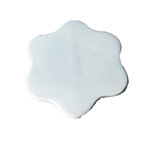 Poggiapentole fiore cm. 11X11 in terracotta per la sublimazione
