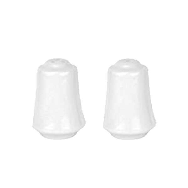 Saliera o pepiera (pezzo singolo senza vassoio) in ceramica per alimenti per la sublimazione