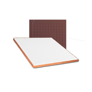 Mattonella cm. 10x10 Terracotta spessore 8 mm. per la sublimazione