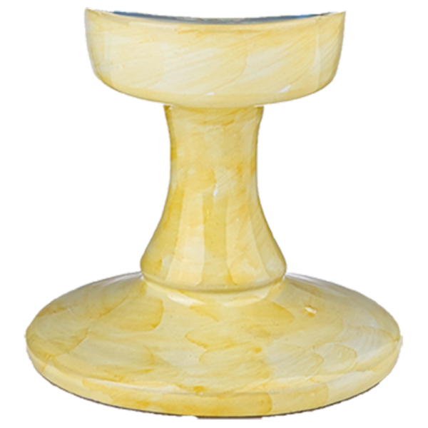 Lampada ad olio da tavolo, con base in ceramica decorata a mano. Cod. Positano - immagine 14