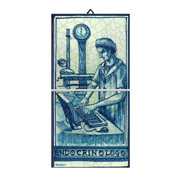 Mosaico Mattonelle cm. 15x30 con Stampa dei Vari Mestieri - immagine 11