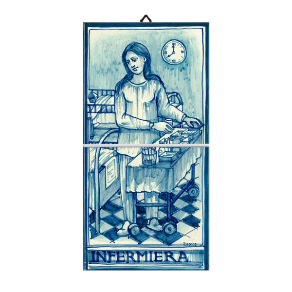 Mosaico Mattonelle cm. 15x30 con Stampa dei Vari Mestieri - immagine 19