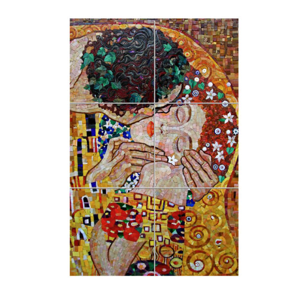 Quadro Mosaico di Varie Misure, con 6 mattonella in Ceramica con Stampe Varie della linea Arte - immagine 3