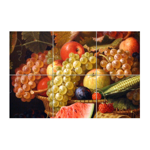 Quadro Mosaico di Varie Misure, con 6 mattonella in Ceramica con Stampe Varie della linea Arte - immagine 7