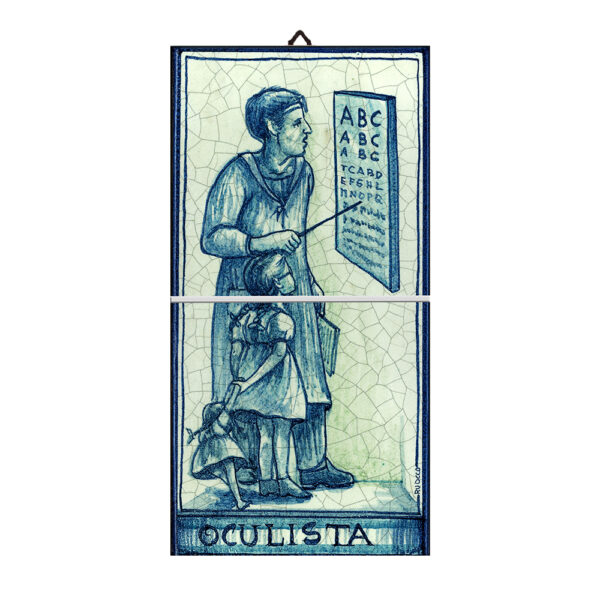 Mosaico Mattonelle cm. 15x30 con Stampa dei Vari Mestieri - immagine 27