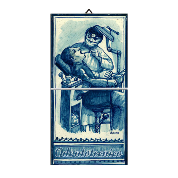 Mosaico Mattonelle cm. 15x30 con Stampa dei Vari Mestieri - immagine 28