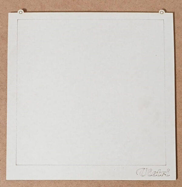 Quadro Mosaico di 4 mattonella in Ceramica su Pannello in Legno con Stampa di Vari Paesaggi disegnati - immagine 15