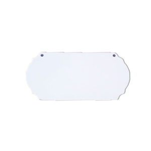 Targa MDF cm. 10x20 forma Ovale o Rettangolare per la Sublimazione