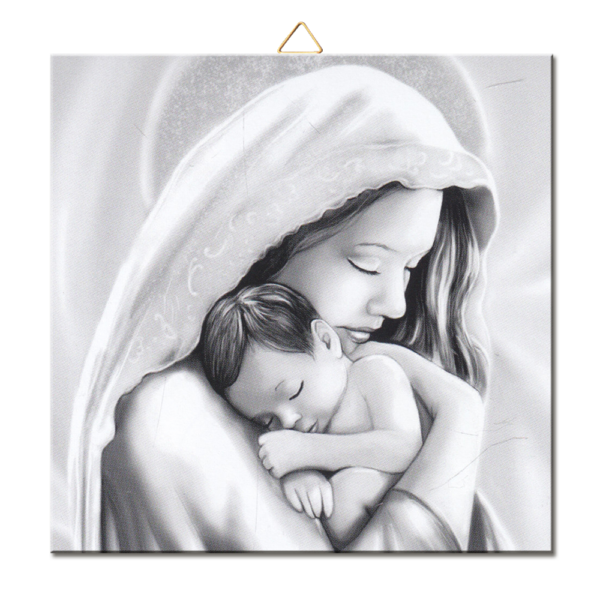 Mattonella cm. 10x10 in ceramica bianca per la sublimazione - Maggiore è la quantità maggiore è lo sconto - immagine 2