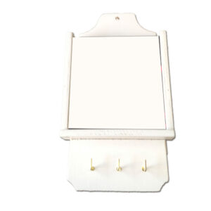Porta Posta in Legno completo di Mattonella cm. 15x15 per la Sublimazione e ganci a becco
