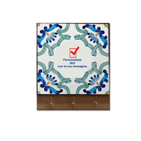 Appendichiavi con mattonella in ceramica di varie misure e stampa personalizzata. A partire da € 0,85 - immagine 4