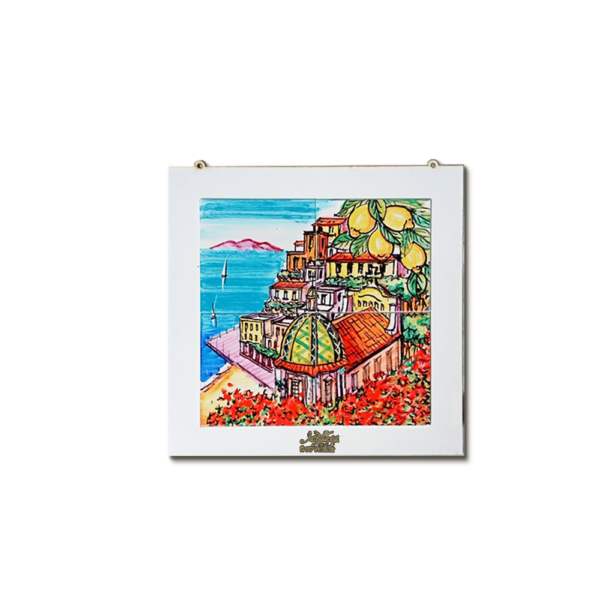 Quadro mosaico con mattonelle in ceramica di varie misure e supporto in legno con stampa personalizzata. A partire da € 3,00 - immagine 3