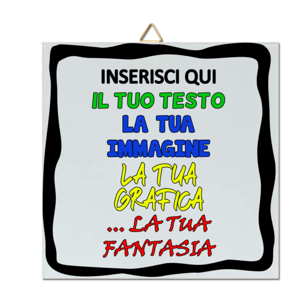 Piastrelle e Mosaici di varie misure in Ceramica con la Tua Stampa Personalizzata - immagine 2