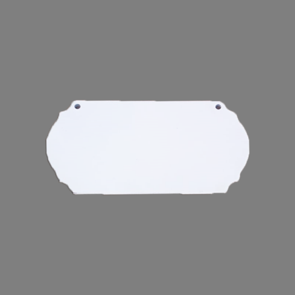 Plexiglass Bianco 3 mm. sagomato al laser in varie forme per la stampa sublimatica - immagine 6
