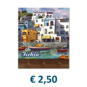 Appendichiave con Mattonella in Ceramica cm. 10x10 con stampa personalizzata € 2,50/cad.