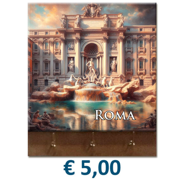 Appendichiave con Mattonella in Ceramica cm. 20x20 con stampa personalizzata € 5,00/cad.