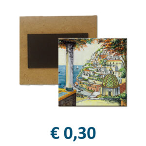 Magnete in MDF cm. 5x5 con stampa personalizzata € 0,30/cad.