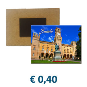 Magnete in MDF cm. 6x8 con stampa personalizzata € 0,40/cad.