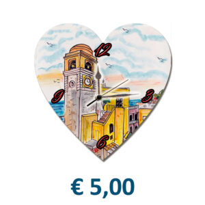 Orologio in MDF Sagomato di cm. 20 con stampa personalizzata € 5,00/cad.