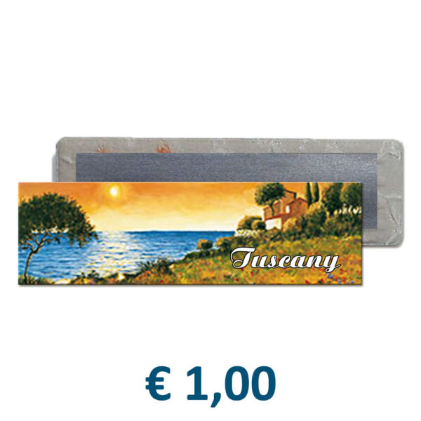 Magnete in Ceramica cm. 3x10 con stampa personalizzata € 1,00/cad.