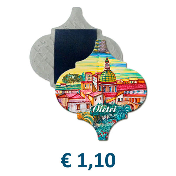 Magnete in Ceramica giglio con stampa personalizzata € 1,10/cad.