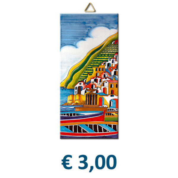 Quadro con Mattonella in Terracotta cm. 10x20 con stampa personalizzata € 3,00/cad.