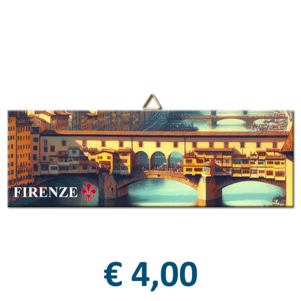 Quadro con Mattonella in Terracotta cm. 10x30 con stampa personalizzata € 4,00/cad.