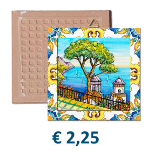 Quadro con Mattonella in Ceramica cm. 15x15 Antigraffio con stampa personalizzata € 2,25/cad.