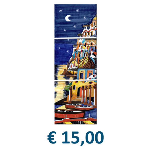 Mosaico cm. 10x30 con 3 Mattonella in Ceramica cm. 10x10  con stampa personalizzata € 15,00