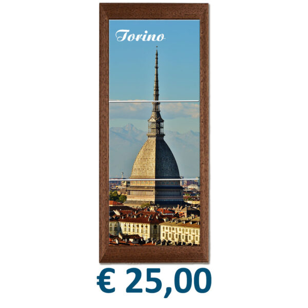 Mosaico cm. 20x60 con 3 Mattonella in Ceramica cm. 20x20 e cornice in Legno con stampa personalizzata € 25,00