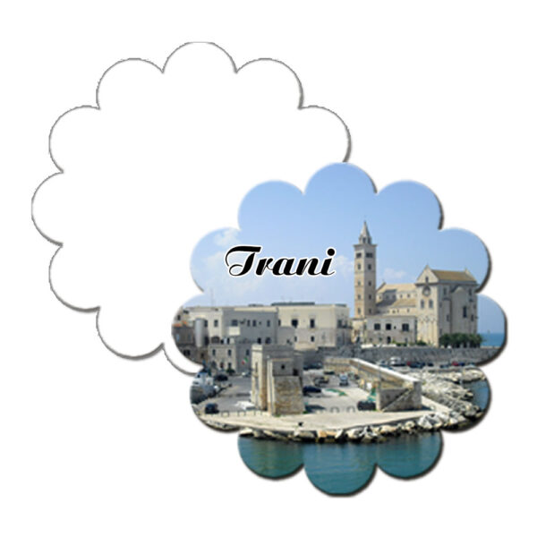 Magnete in Plexiglass Bianco mm. 3 Sagomato al Laser con stampa personalizzata € 0,80/cad. - immagine 4