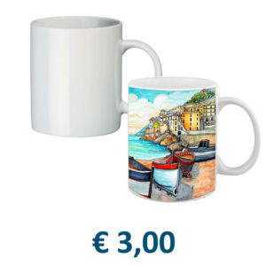Tazza MUG con stampa personalizzata a partire da € 3,00/cad.